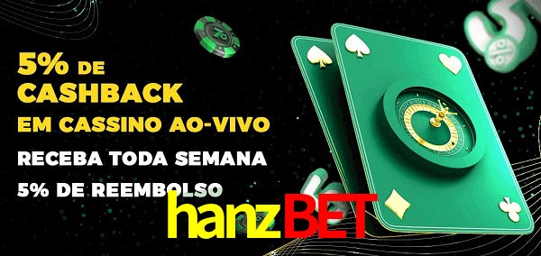 Promoções do cassino ao Vivo hanzbet